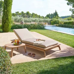 Mesa de centro MANISSA marrón 60x55cm