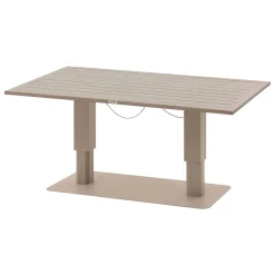 Mesa de centro SALIMIA elevable beige