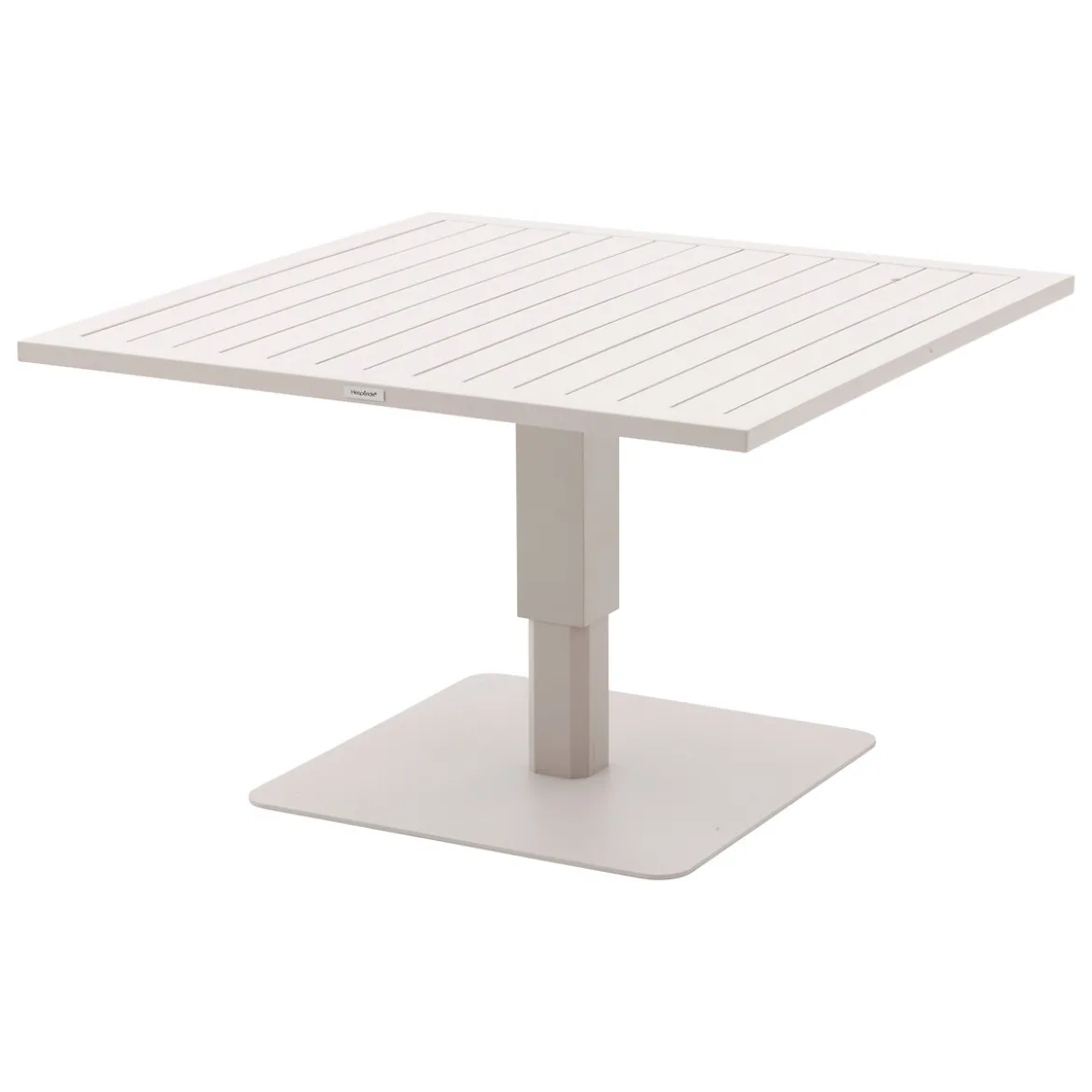 Mesa de centro SALIMIA elevable blanca