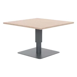 Mesa de centro SALIMIA elevable gris