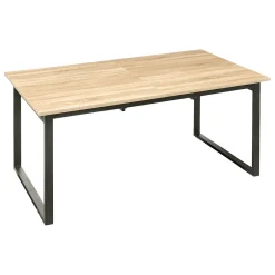 Mesa de comedor ALIAJ extensible de mdf y metal