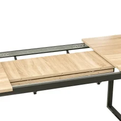 Mesa de comedor ALIAJ extensible de mdf y metal