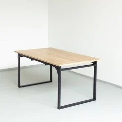Mesa de comedor ALIAJ extensible de mdf y metal