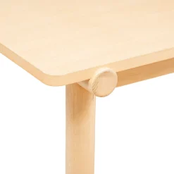 Mesa de comedor ARDEN beige de mdf