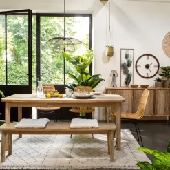 Mesa De Comedor Exten. 180-260x86x77Cm