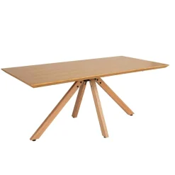 Mesa de comedor RAVENA beige de mdf