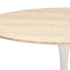 Mesa de comedor redonda de mdf 100cm