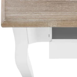 Mesa de noche con 1 cajón CHRYSA blanca