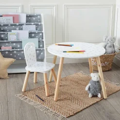 Mesa Douceur Blanca C/Estrellas 60Cm