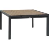 Mesa extensible automática EVASION marrón