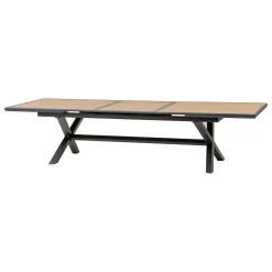 Mesa extensible AXIOME de aluminio 250-330cm