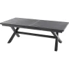 Mesa extensible AXIOME gris ardósia 220-279cm