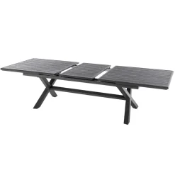 Mesa extensible AXIOME gris ardósia 220-279cm