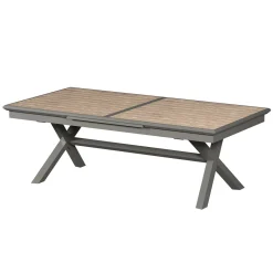 Mesa extensible AXIOME praline y honey 250-330cm