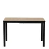 Mesa extensible HAKU marrón