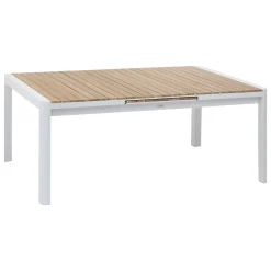 Mesa extensible PARADIZE aluminio y madera