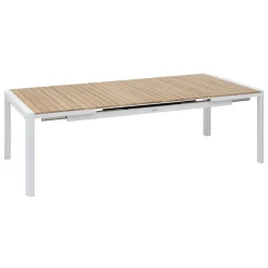 Mesa extensible PARADIZE aluminio y madera