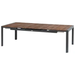 Mesa extensible PARADIZE madera acacia y aluminio