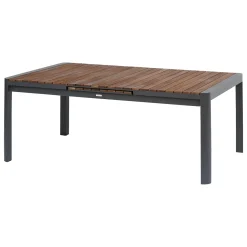 Mesa extensible PARADIZE madera acacia y aluminio