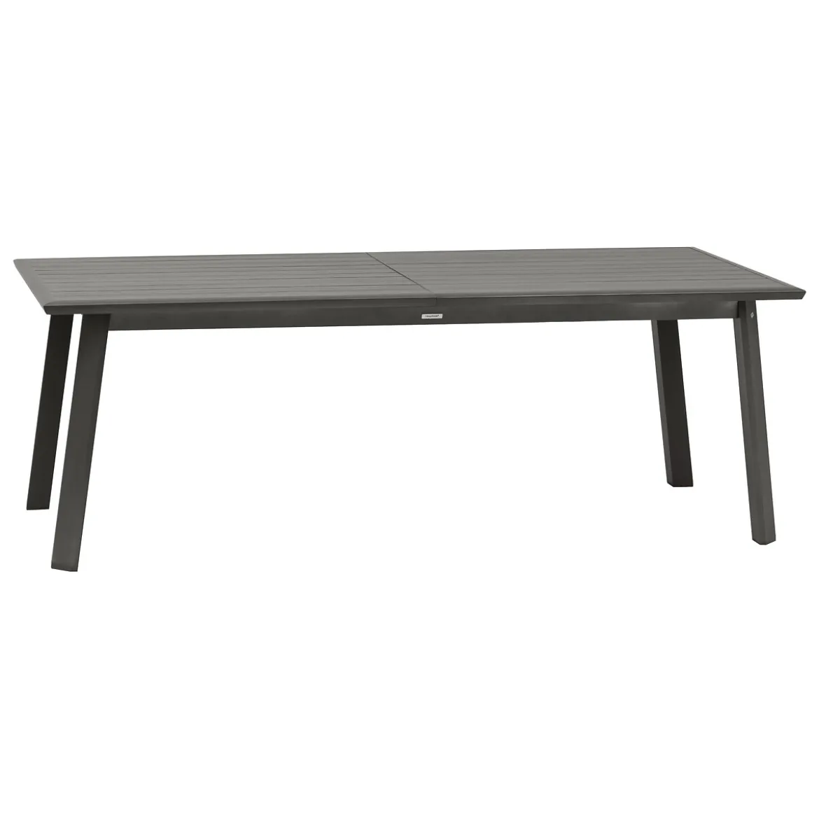 Mesa extensible PAVANE gris oscuro 12 plazas