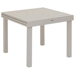 Mesa extensible PIAZZA argile 90-180cm