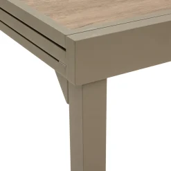 Mesa extensible PIAZZA truffe/café