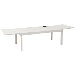 Mesa extensible 12 plazas PIAZZA aluminio argile