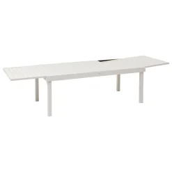Mesa extensible 12 plazas PIAZZA aluminio argile