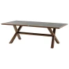 Mesa fija AXIOME de aluminio