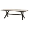 Mesa fija AXIOME de aluminio