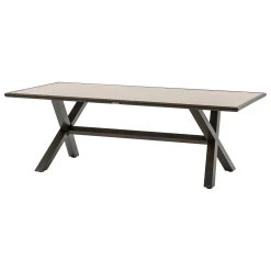Mesa fija AXIOME de aluminio