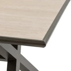 Mesa fija AXIOME de aluminio