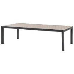Mesa fija EVASION de aluminio 12 plazas