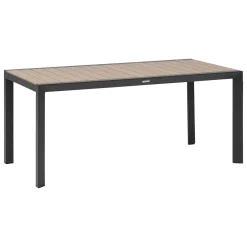 Mesa fija EVASION de aluminio 6 plazas