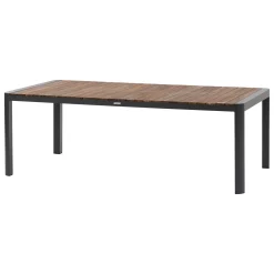 Mesa fija PARADIZE de madera de acacia y aluminio