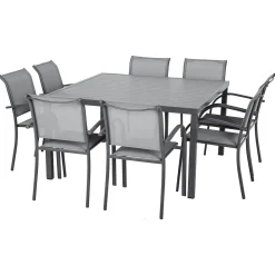 Mesa fija PIAZZA 8 plazas