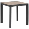 Mesa fija ÉVASION de aluminio 75x70cm