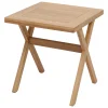 Mesa fija XENIA de madera de acacia