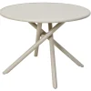 Mesa NEBULLIA redonda argile aluminio
