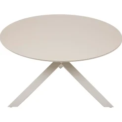 Mesa ORYON redonda argile de aluminio