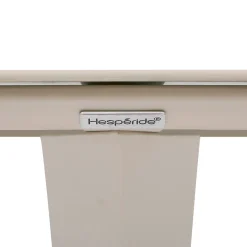 Mesa ORYON redonda argile de aluminio
