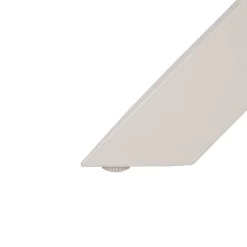 Mesa ORYON redonda argile de aluminio