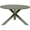 Mesa ORYON redonda laurier de aluminio