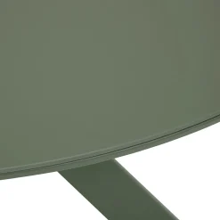 Mesa ORYON redonda laurier de aluminio