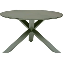 Mesa ORYON redonda laurier de aluminio