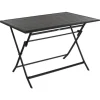 Mesa plegable AZUA gris grafito