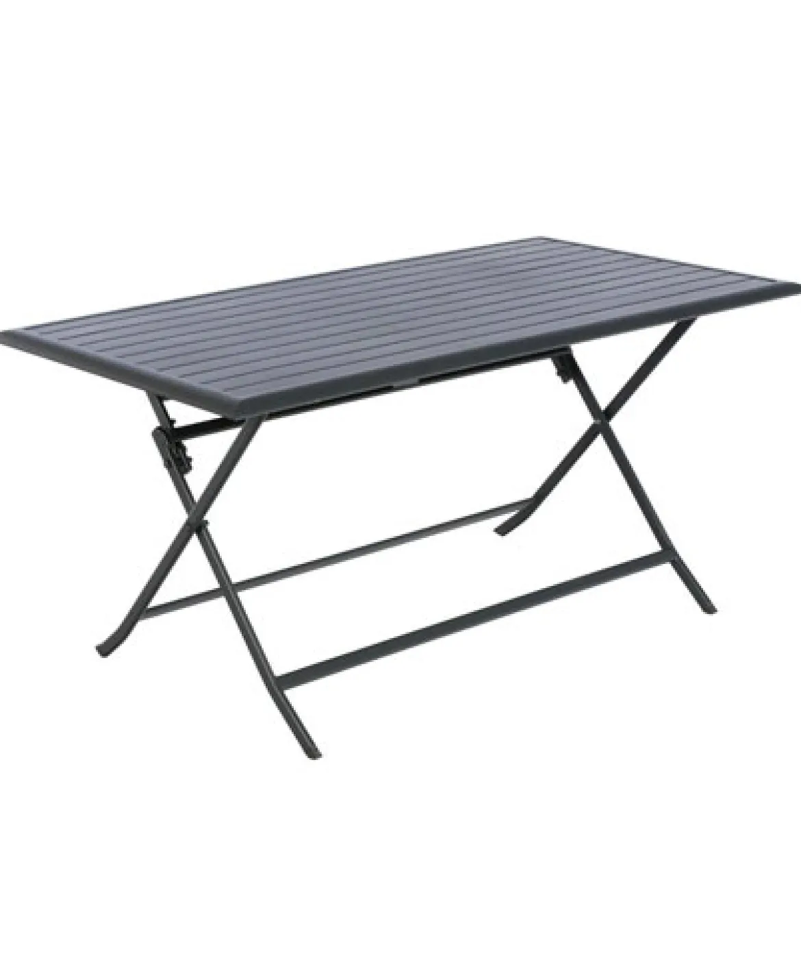 Mesa plegable AZUA gris grafito