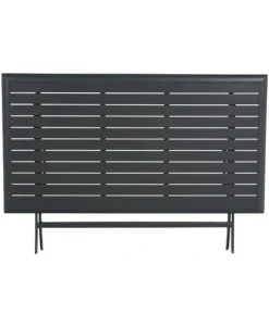 Mesa plegable AZUA gris grafito