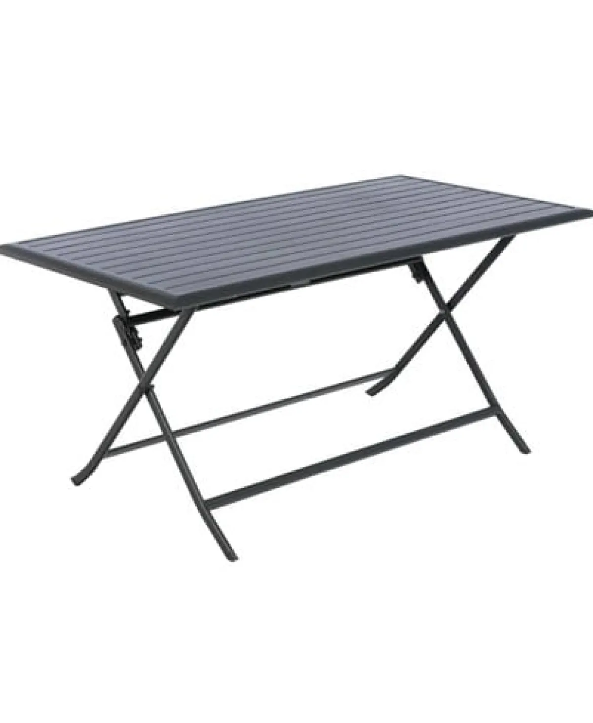 Mesa plegable AZUA gris grafito