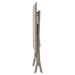 Mesa plegable AZUA truffe/café